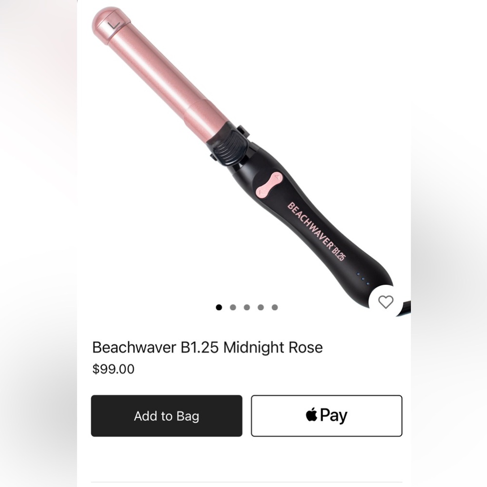 B1.25 Midnight Rose 🌹 Beachwaver